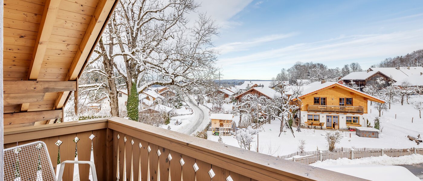 appartement sous les toits Bad Heilbrunn 01 balcon 12824