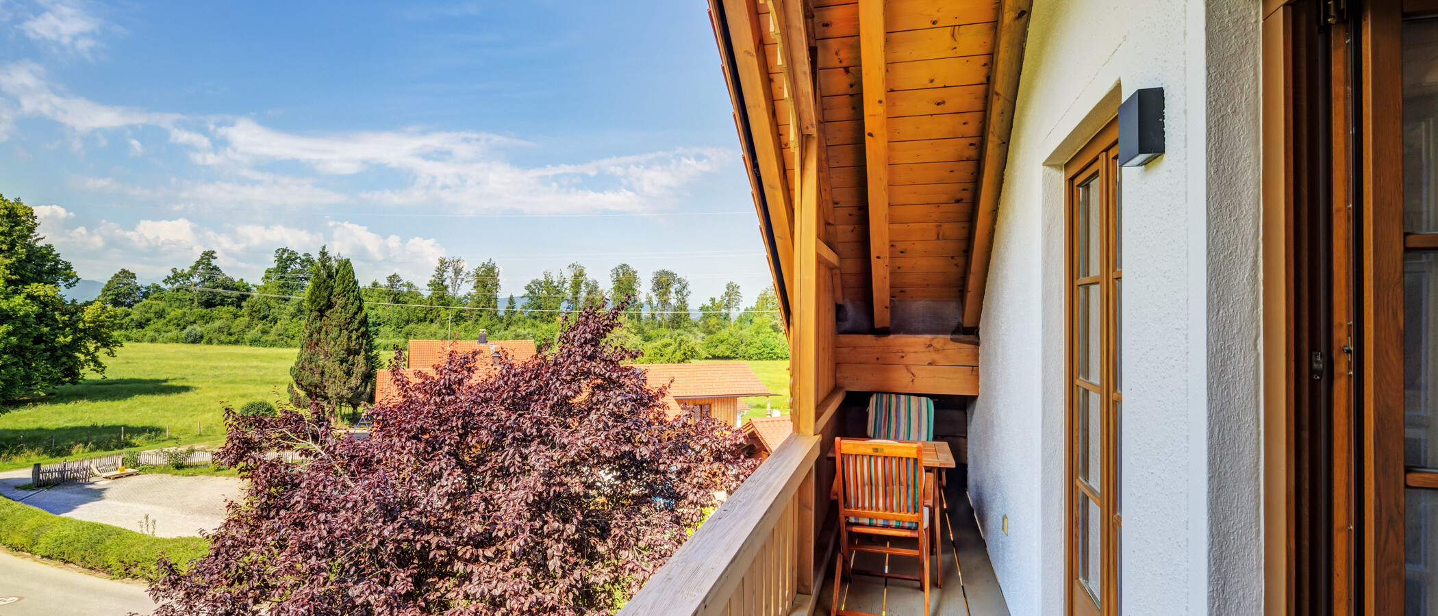 appartement sous les toits Bad Heilbrunn 02 balcon 12826