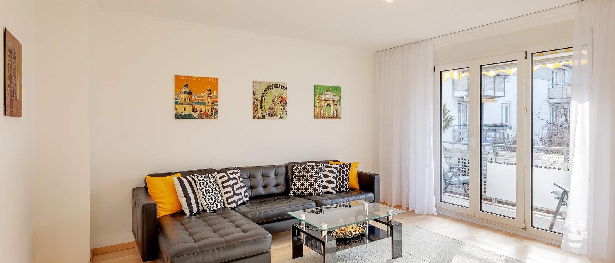appartement München Altperlach 01 pièce à vivre 12835