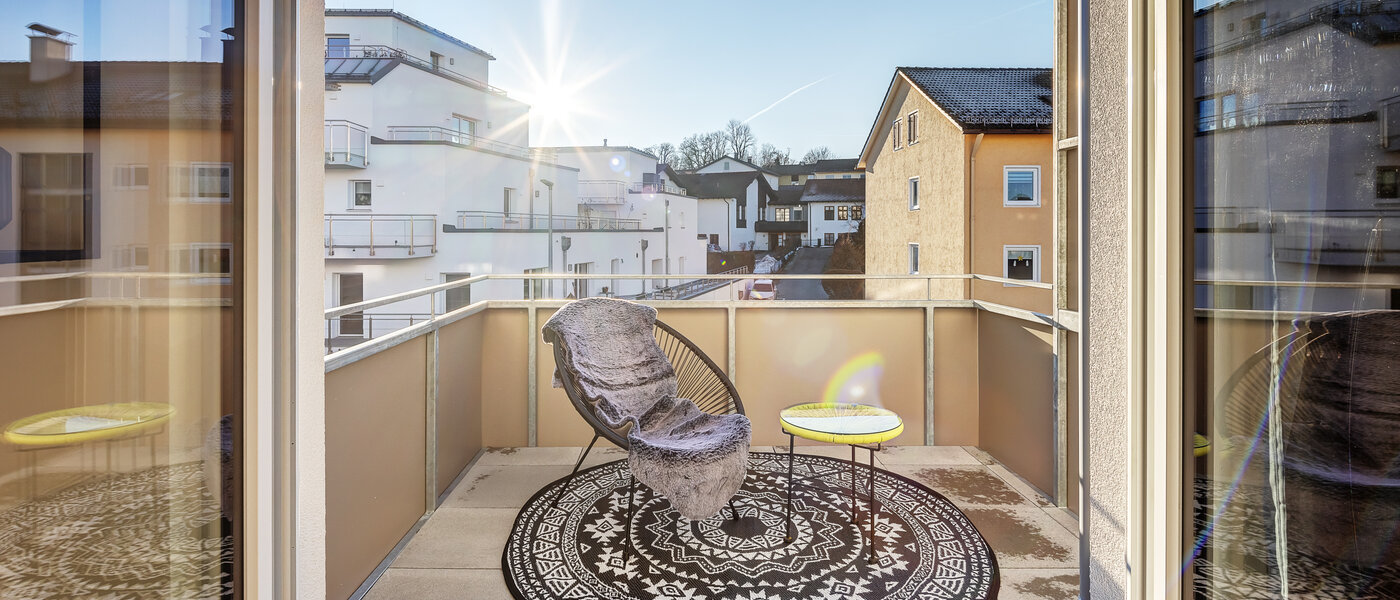 appartement Traunstein 01 balcon 12841