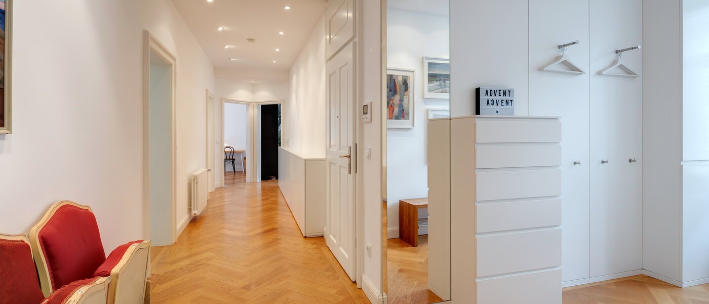 appartement München Nymphenburg 03 entrée/couloir 12846