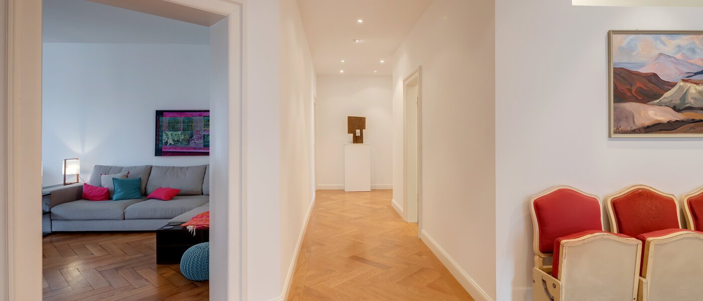 appartement München Nymphenburg 05 entrée/couloir 12846