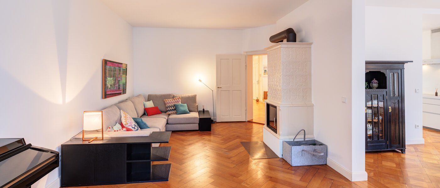 appartement München Nymphenburg 01 salle de séjour 12846