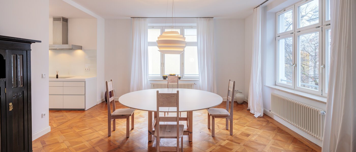 appartement München Nymphenburg 01 salle à manger 12846