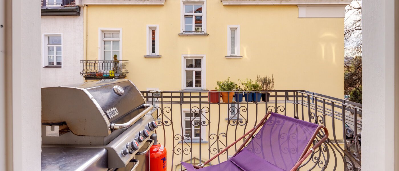 appartement München Nymphenburg 01 1ère balcon 12846