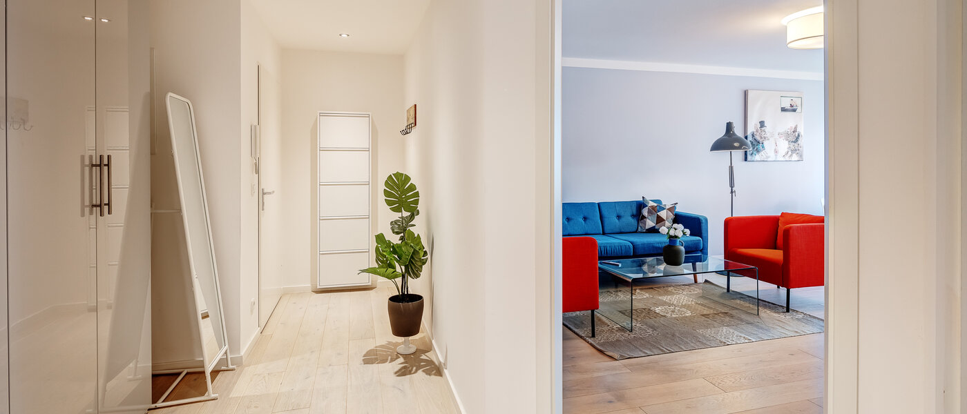 appartement München Untersendling 01 entrée/couloir 12857