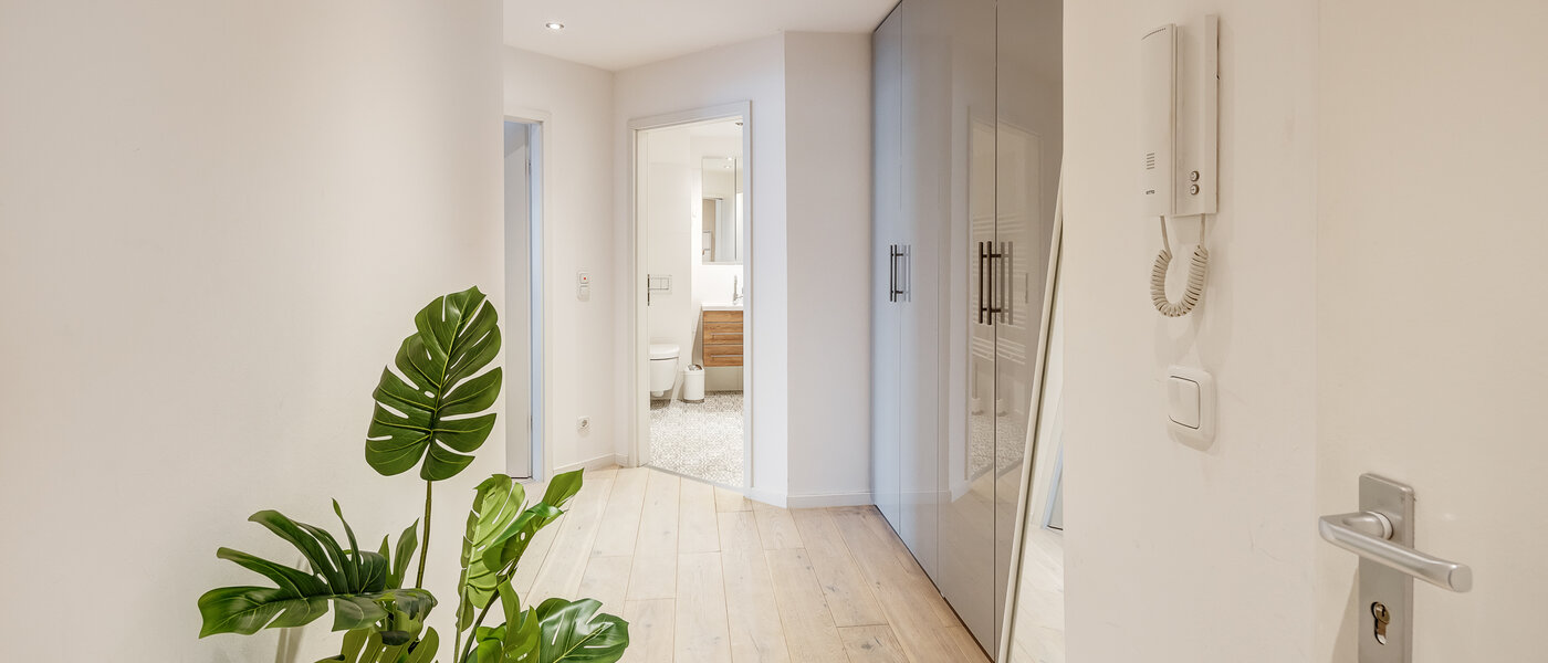 appartement München Untersendling 02 entrée/couloir 12857