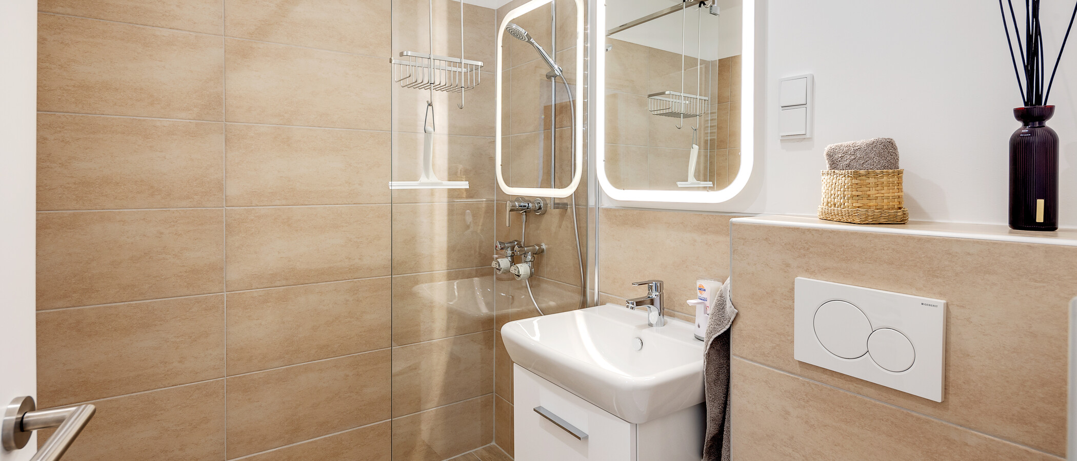 appartement München Olympiazentrum 01 salle de bain 12868