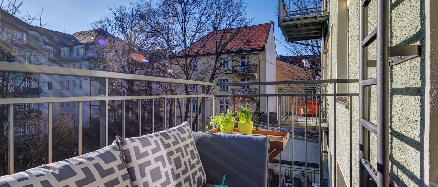 appartement München Schwabing-West 01 1ère balcon 12876