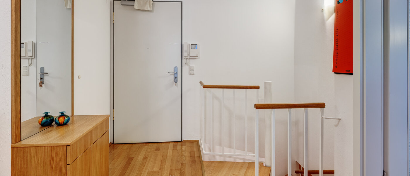 appartement avec jardin München Solln 01 entrée/couloir 12884