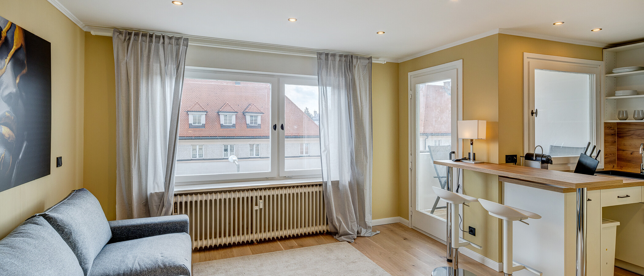 appartement München Sendling-Westpark 01 pièce à vivre 12899