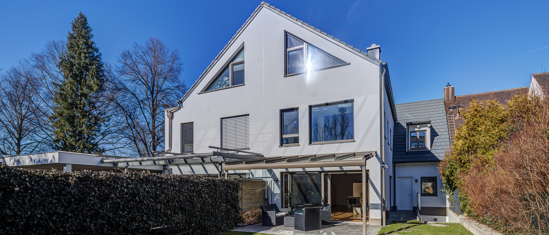 maison mitoyenne München Feldmoching 01 jardin 12903