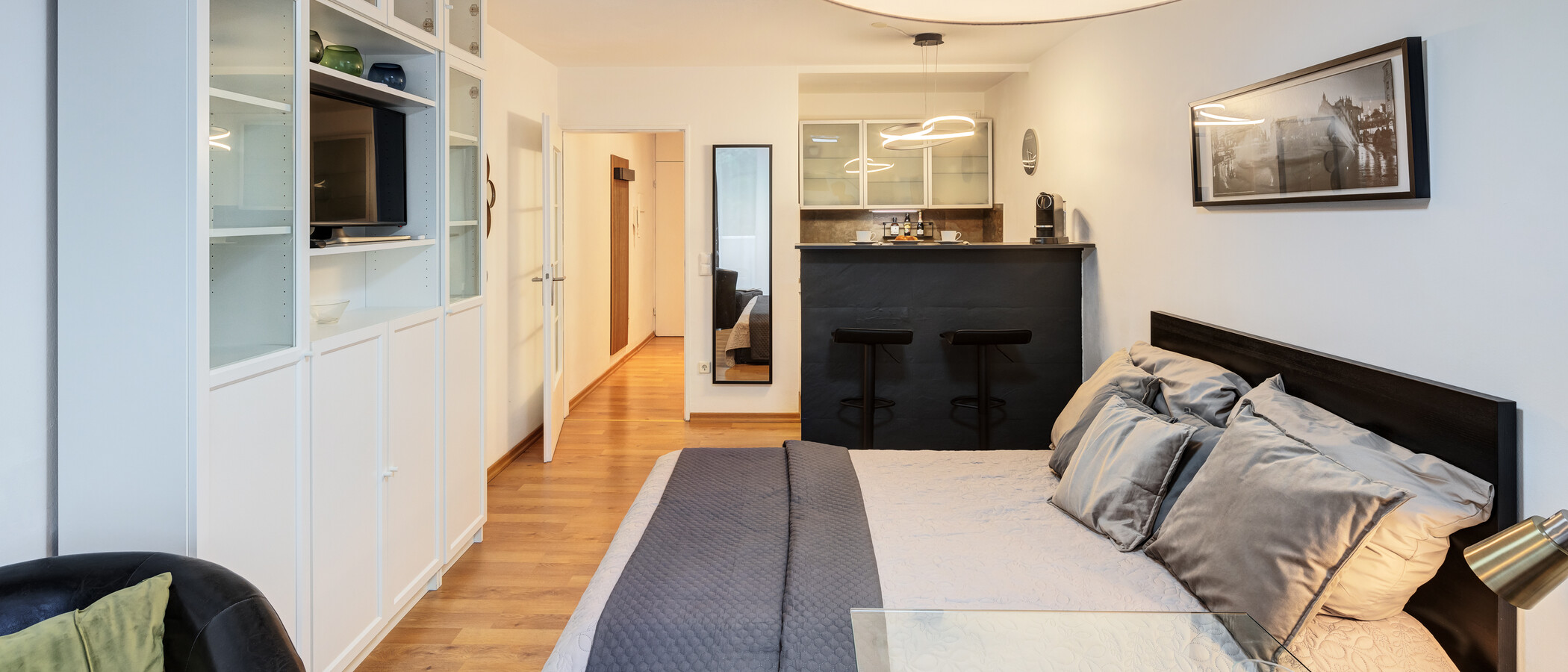 appartement München Maxvorstadt 04 pièce à vivre 12925