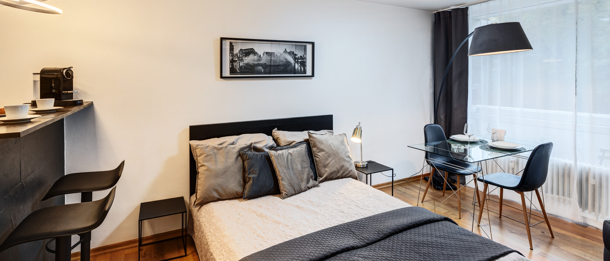 appartement München Maxvorstadt 05 pièce à vivre 12925