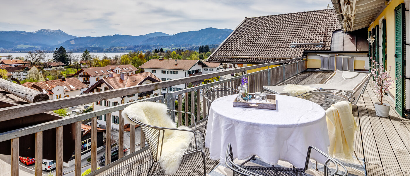 appartement Gmund am Tegernsee 01 terrasse sur le toit 12939