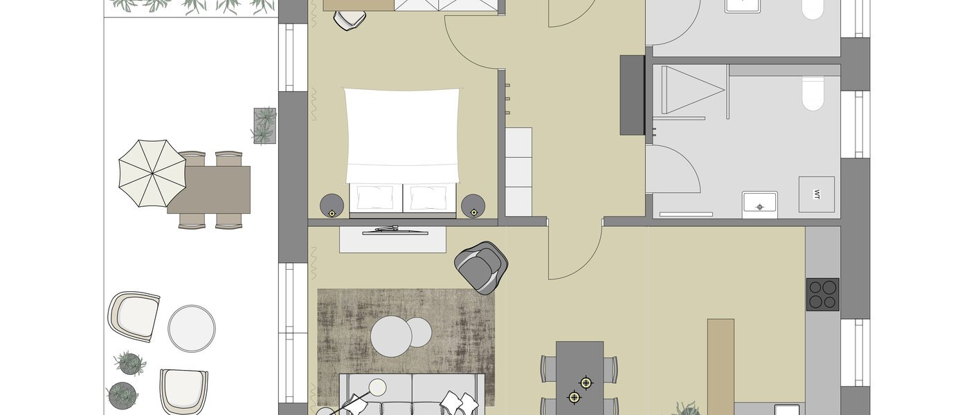 appartement Gmund am Tegernsee 01 plan d'étage 12955