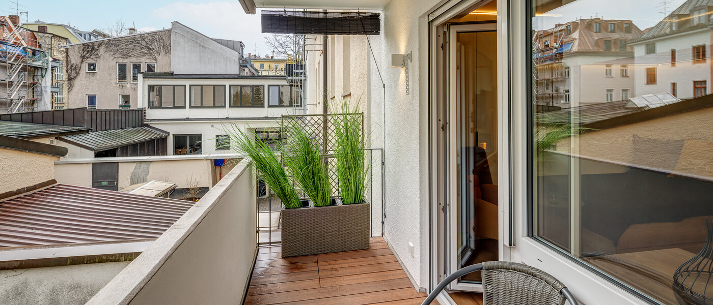 appartement München Isarvorstadt 03 balcon 12957