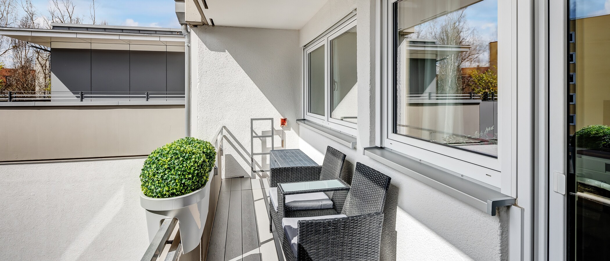 appartement München Au 03 balcon 12962
