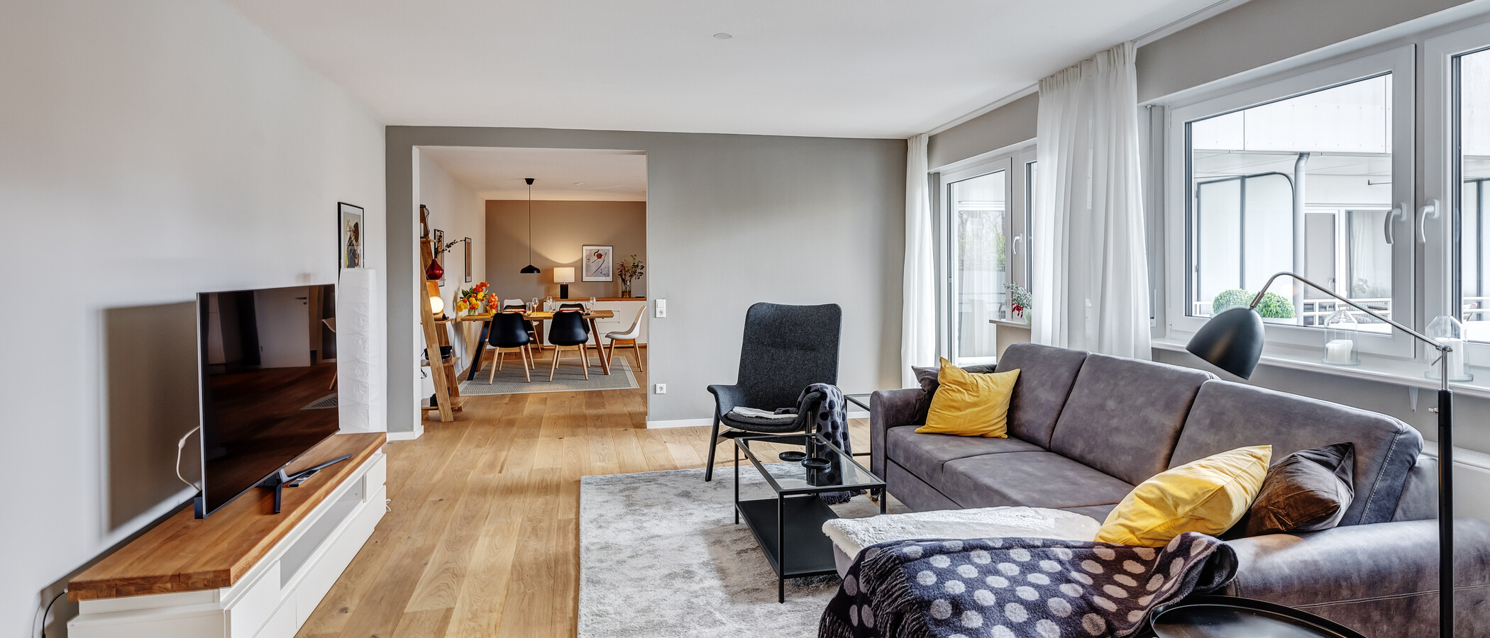 appartement München Au 01 salle de séjour 12962
