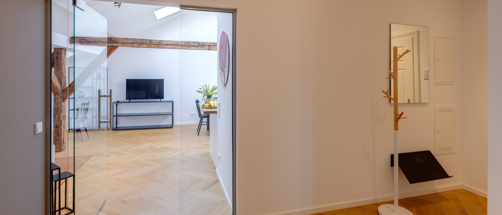 appartement sous les toits München Glockenbachviertel 01 entrée/couloir 12963