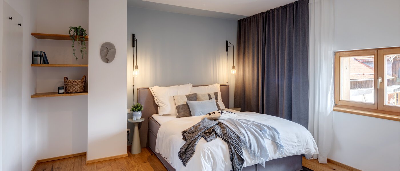 appartement avec mezzanine Gmund am Tegernsee 01 1ère chambre 12967