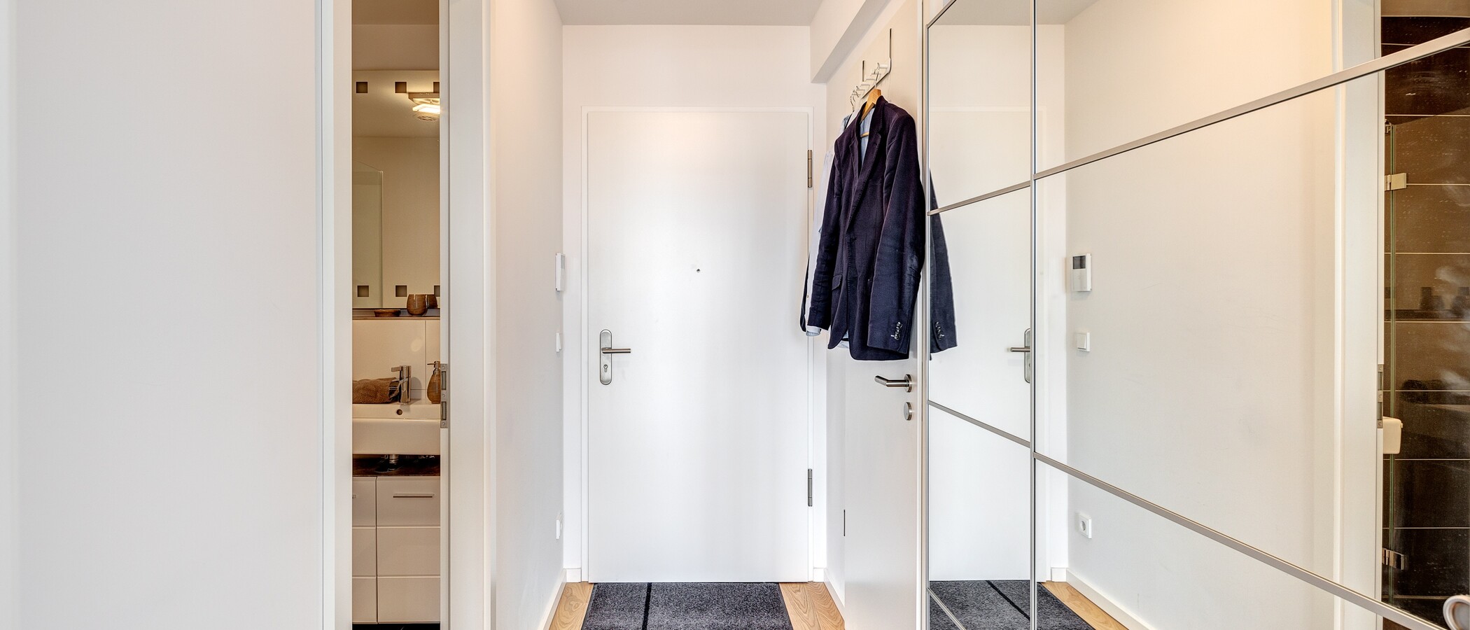 appartement München Bogenhausen 01 entrée/couloir 12978