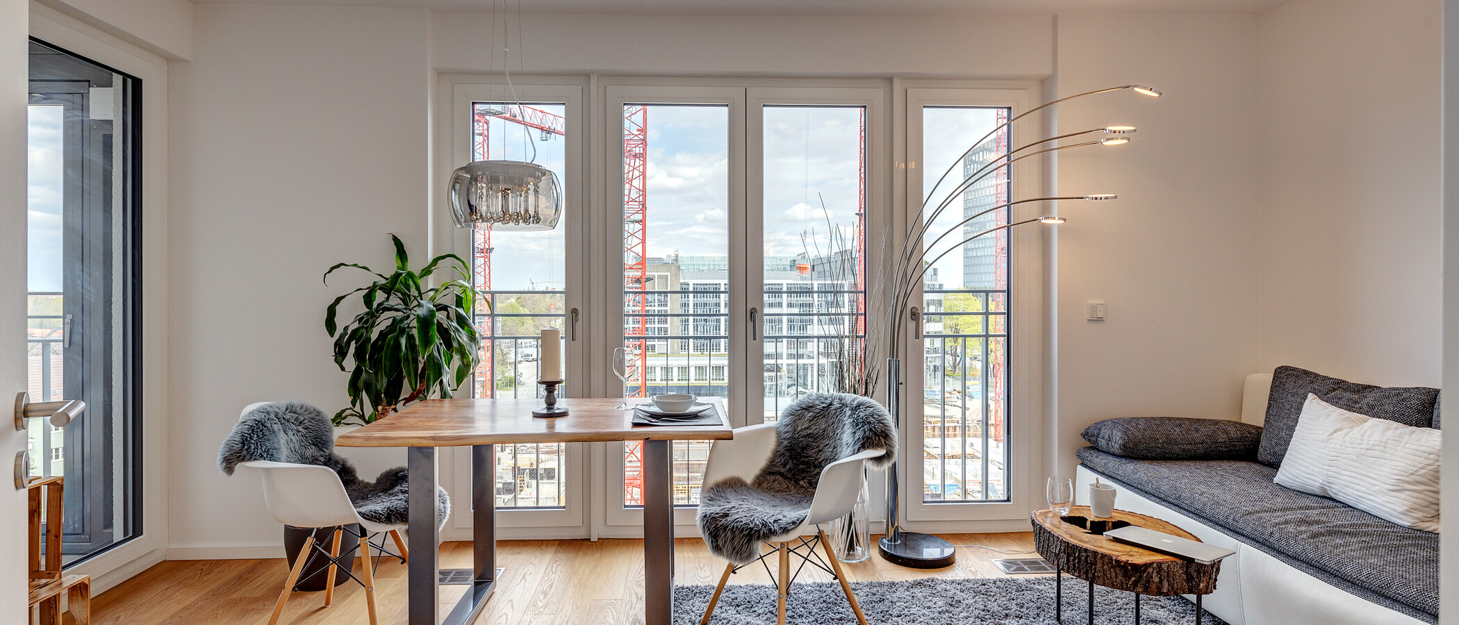 appartement München Bogenhausen 01 pièce à vivre 12978