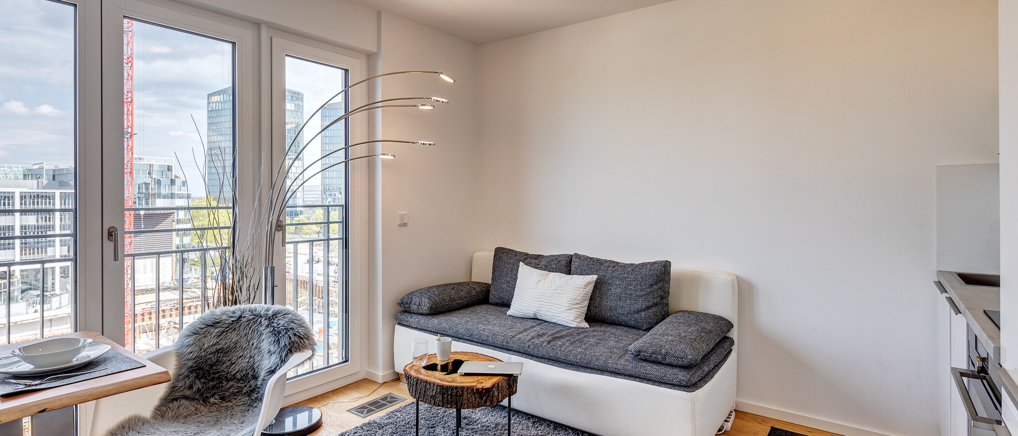 appartement München Bogenhausen 02 pièce à vivre 12978