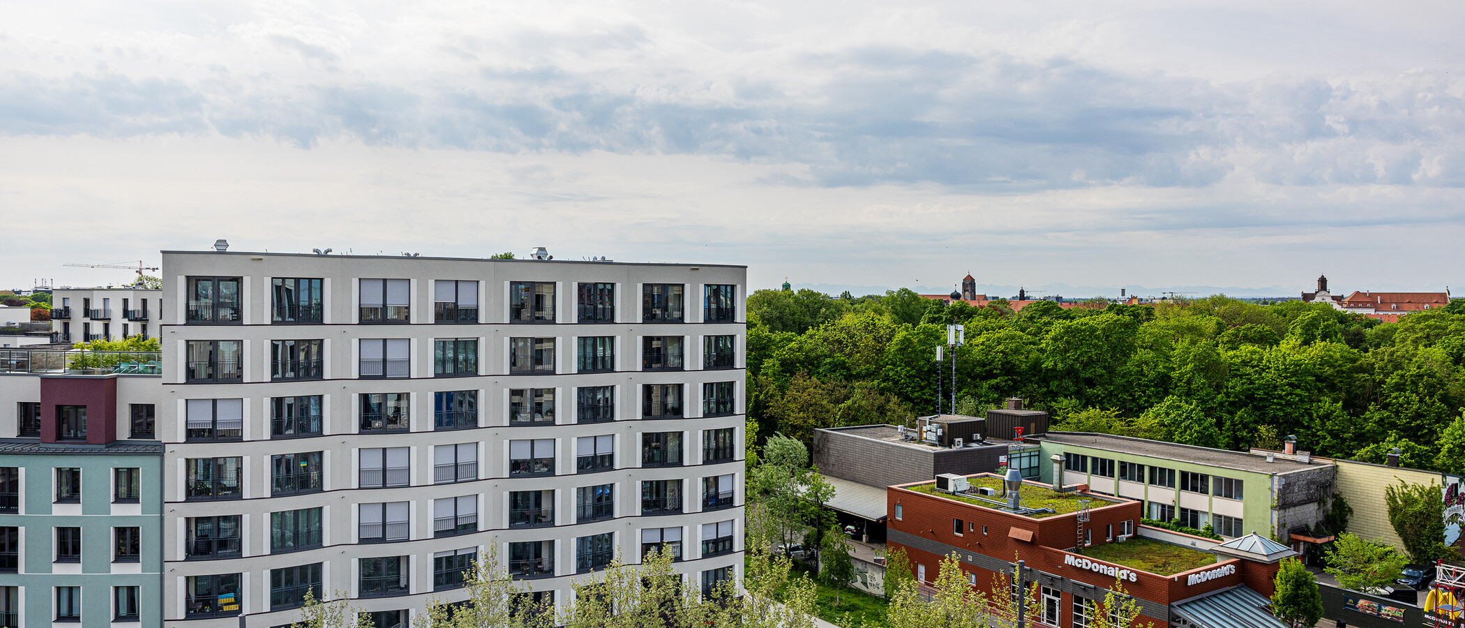 appartement München Au 07 terrasse commune  13003