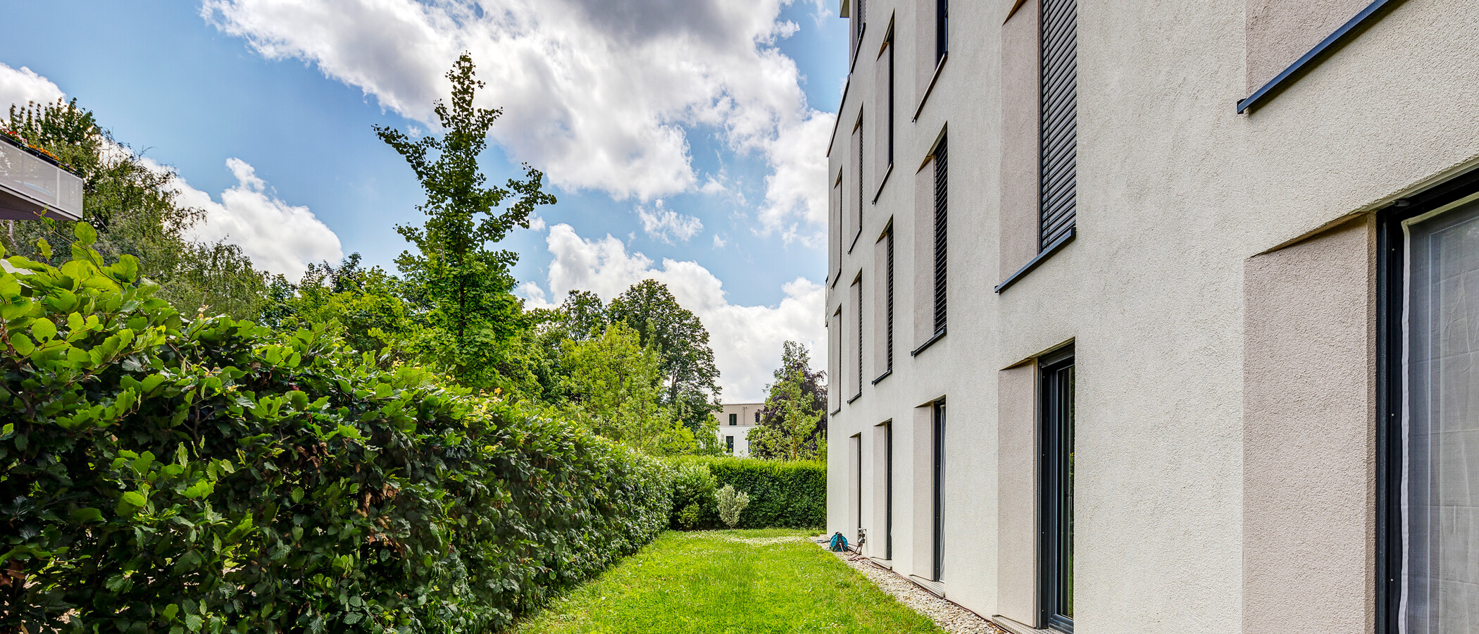 appartement München Schwabing - Domagkpark 02 jardin 13008