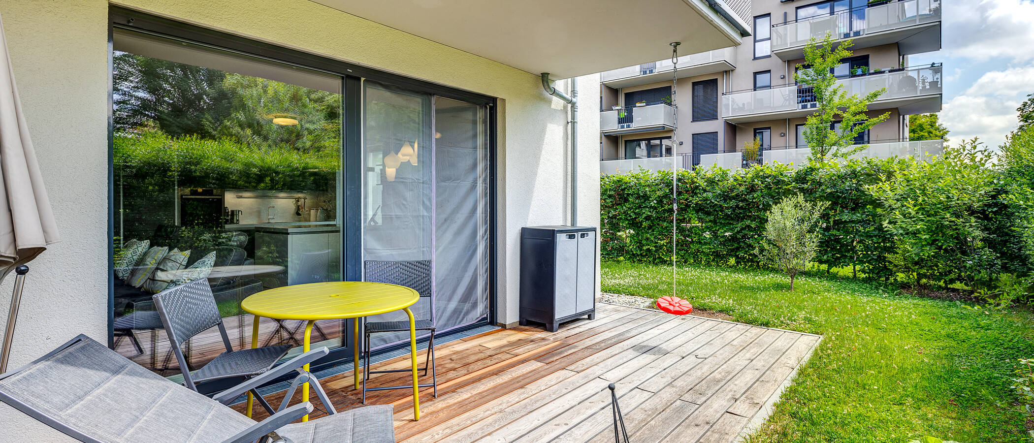 appartement München Schwabing - Domagkpark 01 terrasse 13008