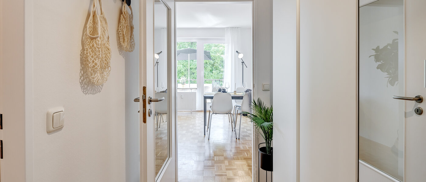 appartement München Parkstadt Schwabing 03 entrée/couloir 13011