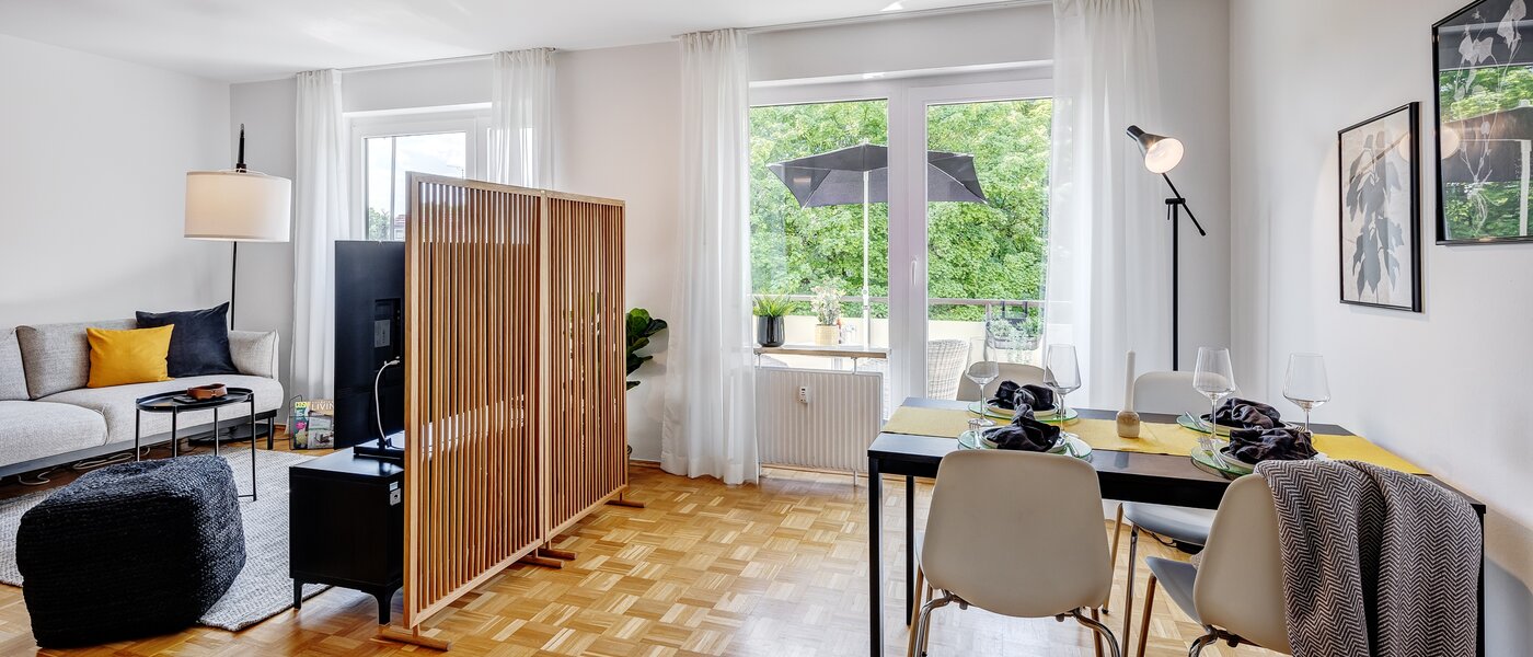 appartement München Parkstadt Schwabing 04 pièce à vivre 13011