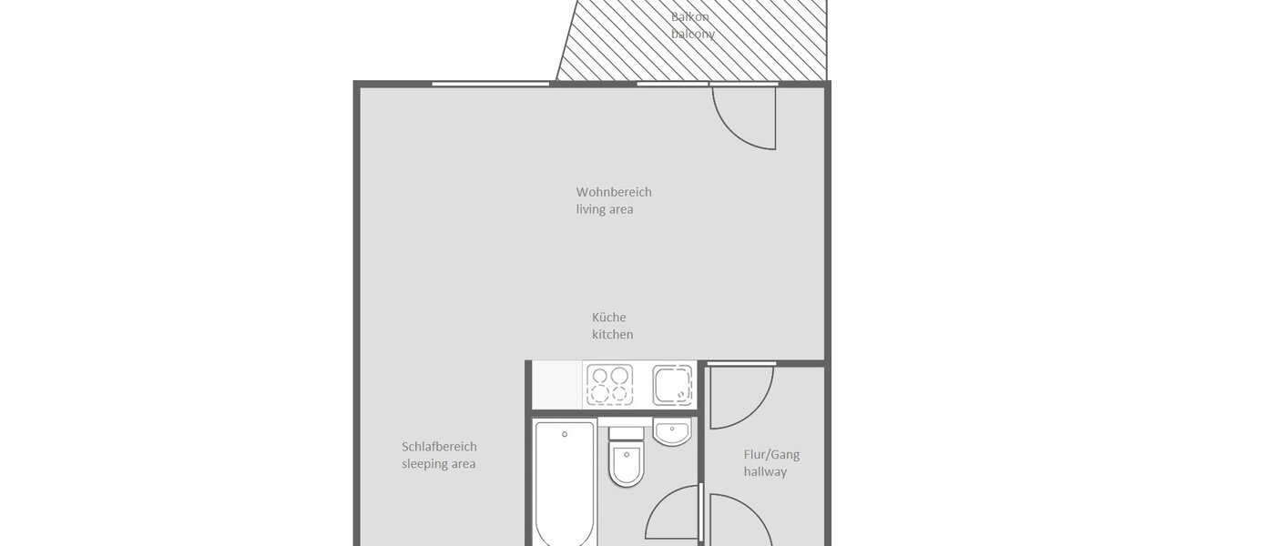 appartement München Parkstadt Schwabing 01 plan d'étage 13011