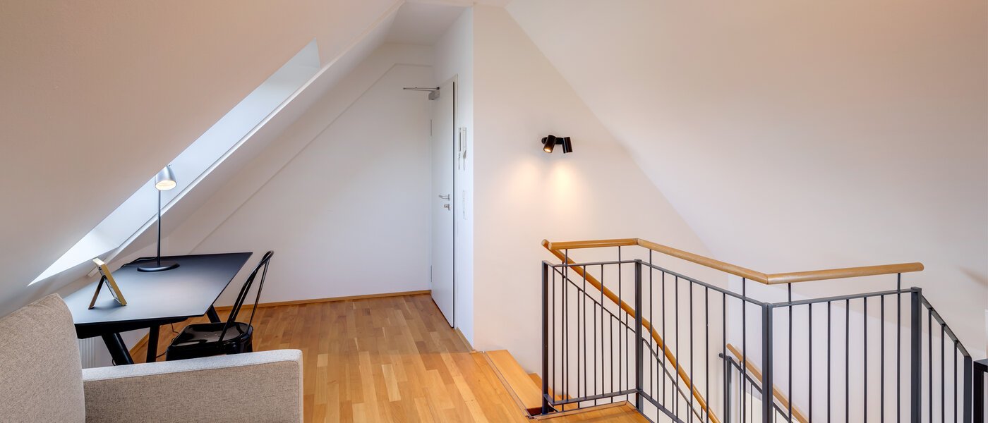 appartement style maisonnette München Haidhausen 04 pièce à vivre 13031