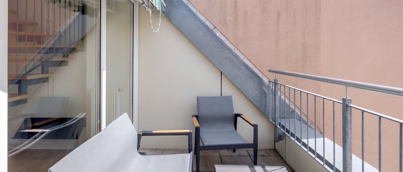 appartement style maisonnette München Haidhausen 02 terrasse sur le toit 13031