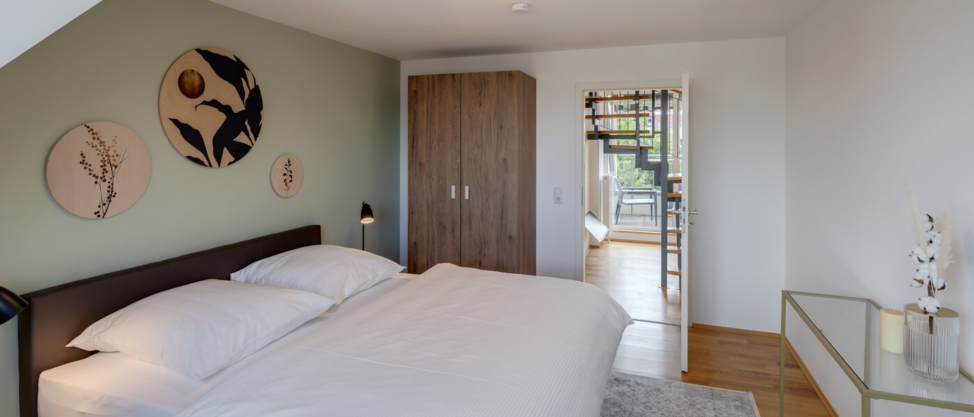 appartement style maisonnette München Haidhausen 02 1ère chambre 13031