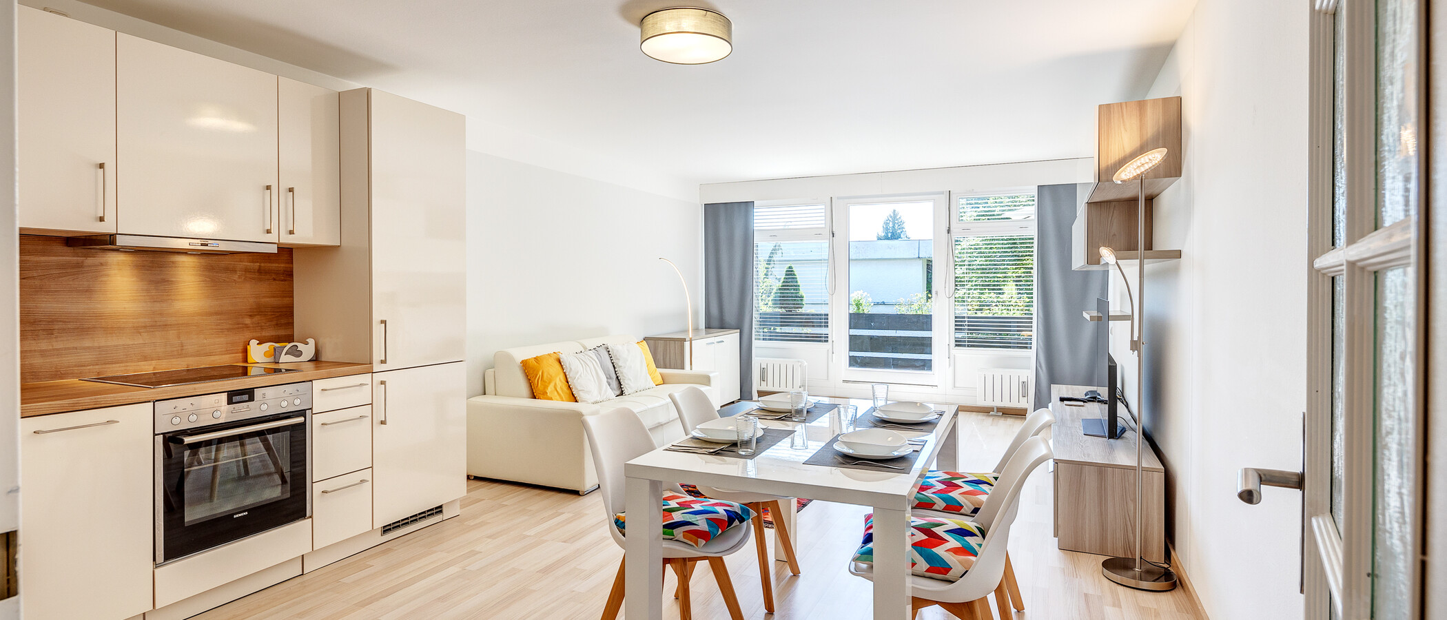 appartement München Fürstenried 04 pièce à vivre 13033