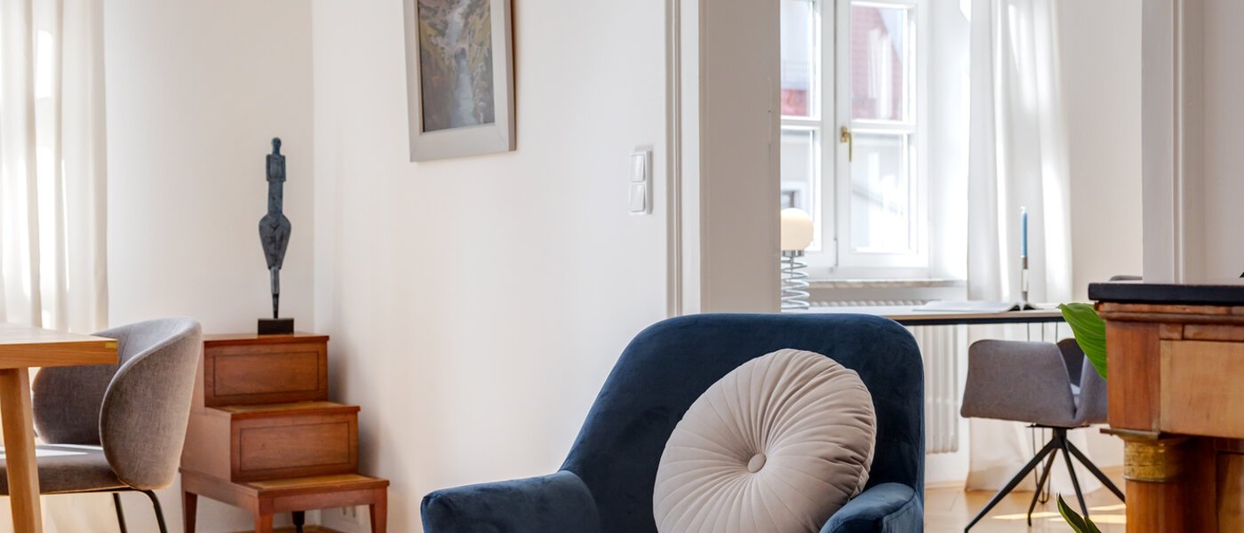 appartement München Lehel 02 pièce à vivre 13035