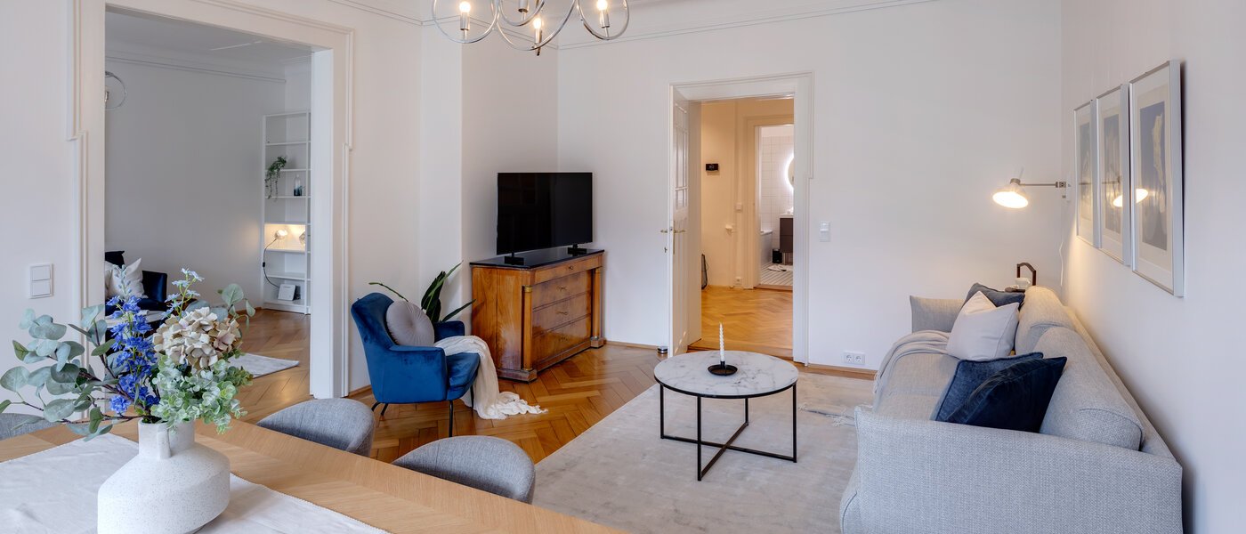 appartement München Lehel 03 pièce à vivre 13035