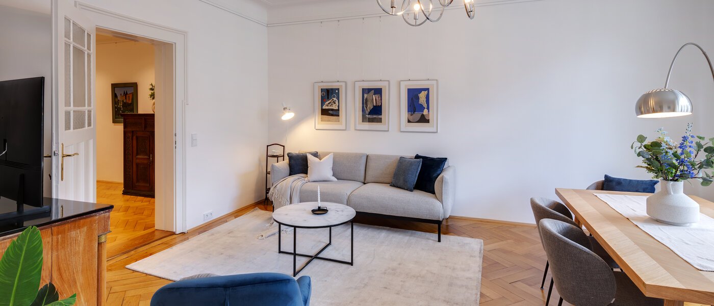 appartement München Lehel 04 pièce à vivre 13035