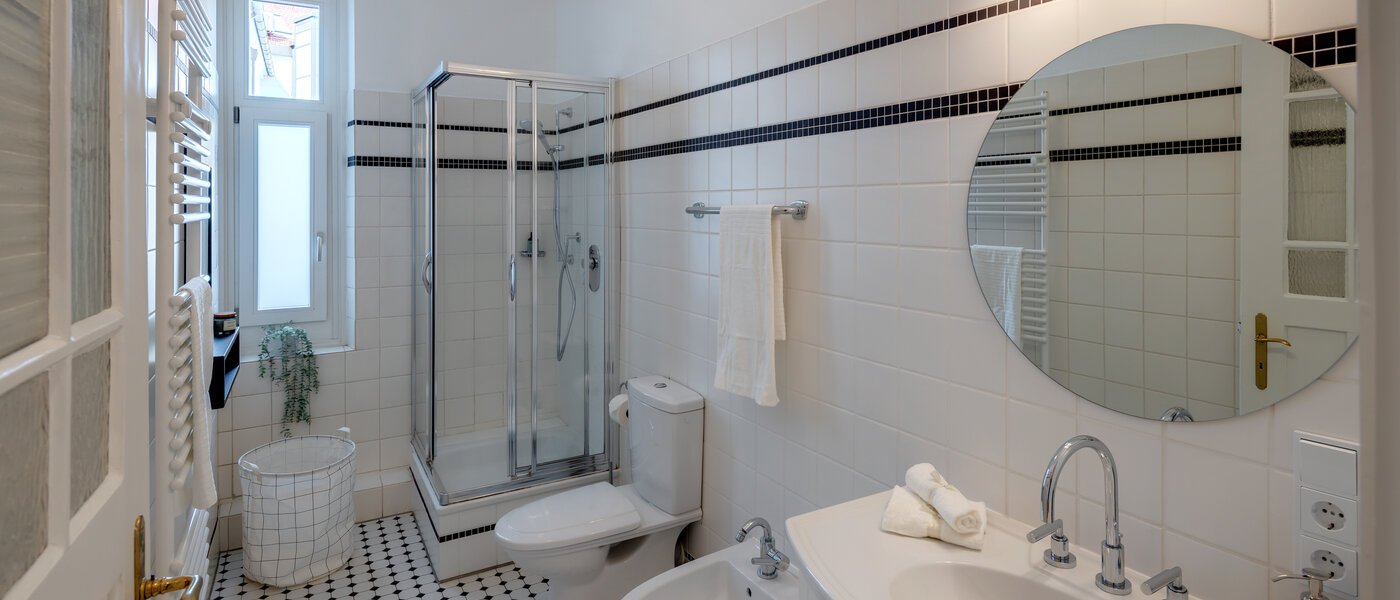 appartement München Lehel 01 1ère salle de bain 13035