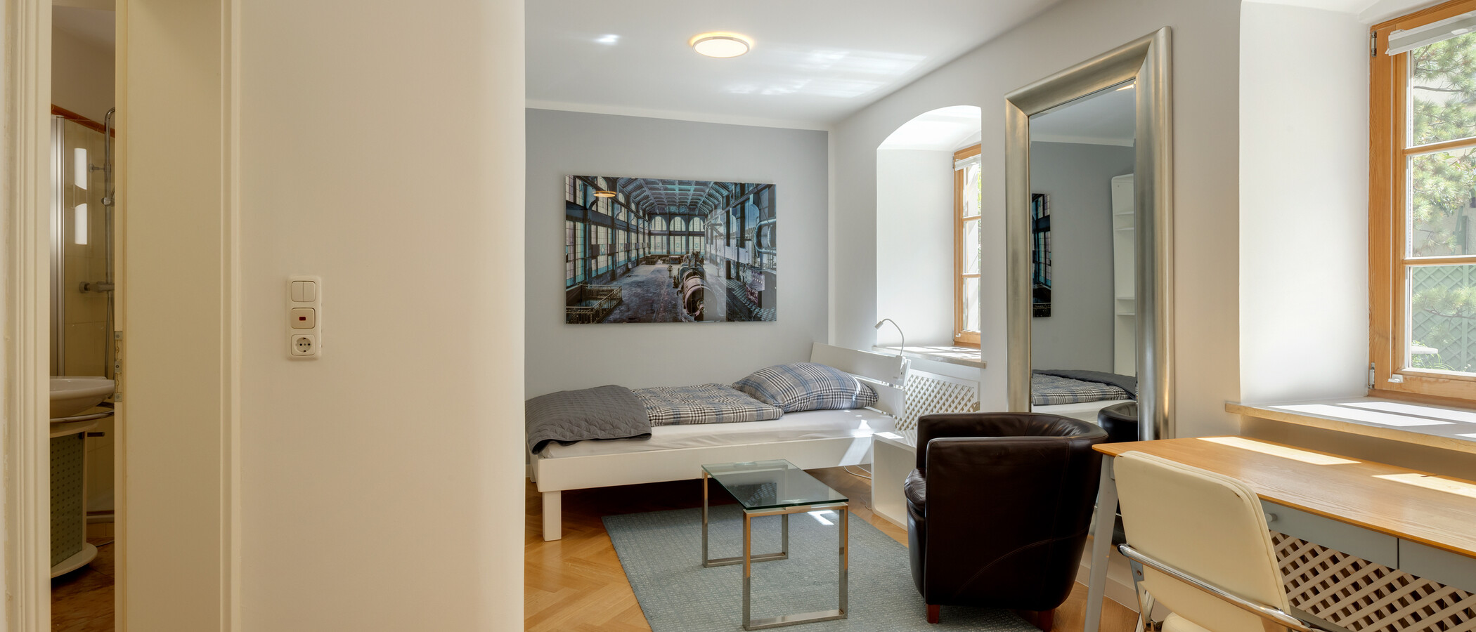 appartement München Lehel 01 pièce à vivre 1304