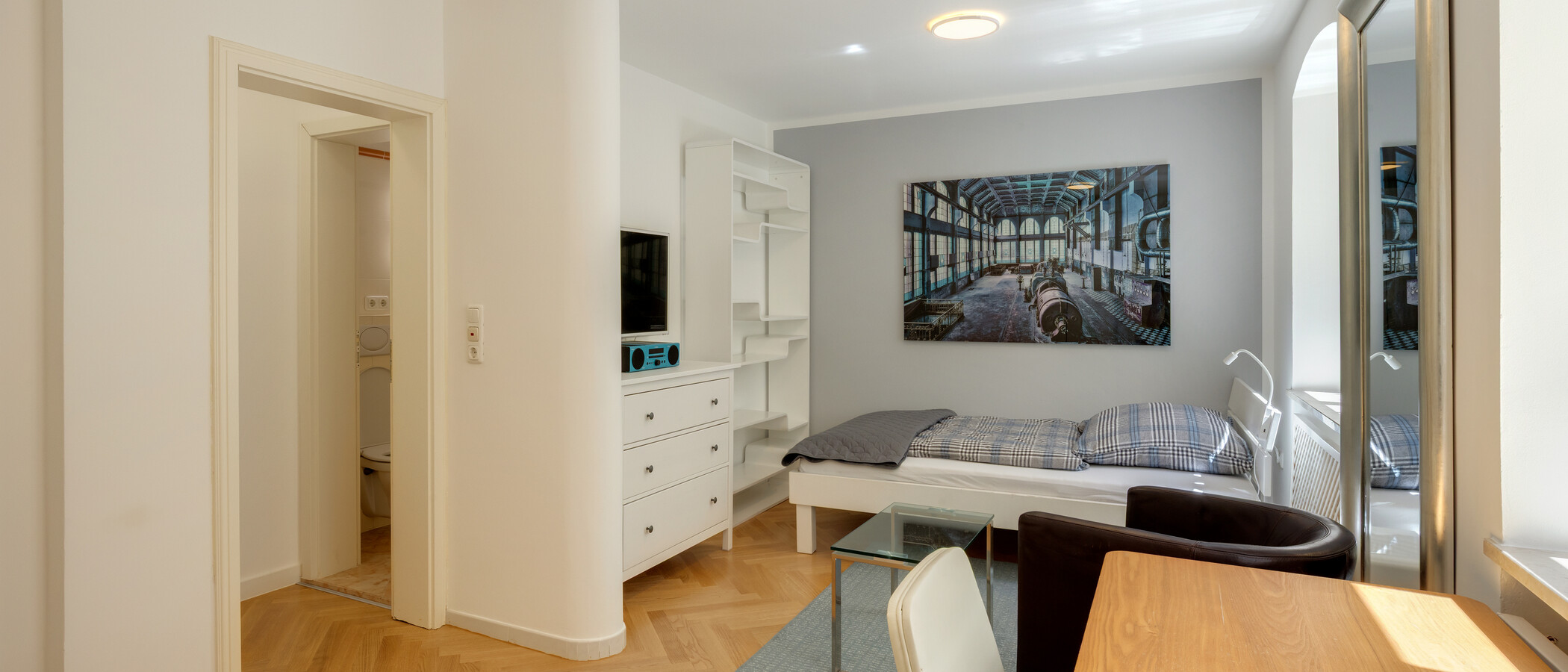 appartement München Lehel 04 pièce à vivre 1304