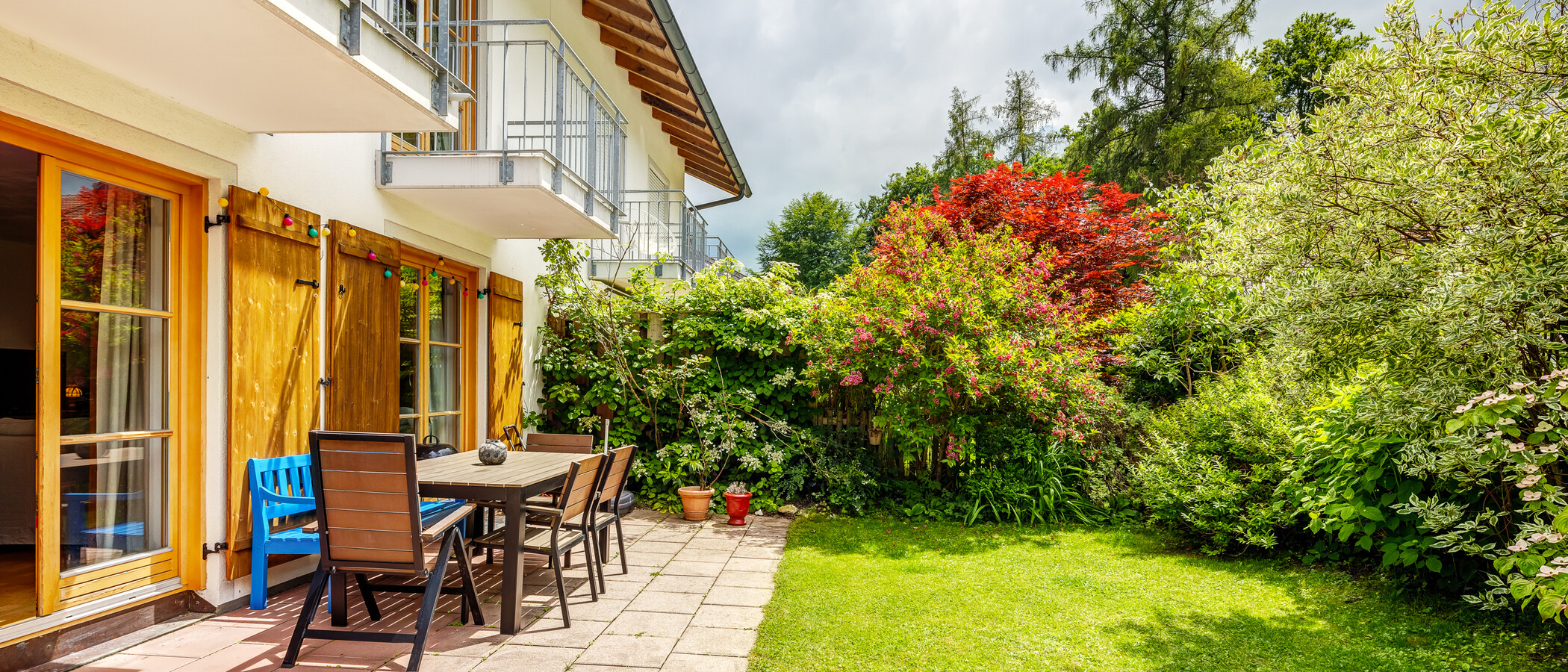 maison mitoyenne Schäftlarn 01 jardin 13045