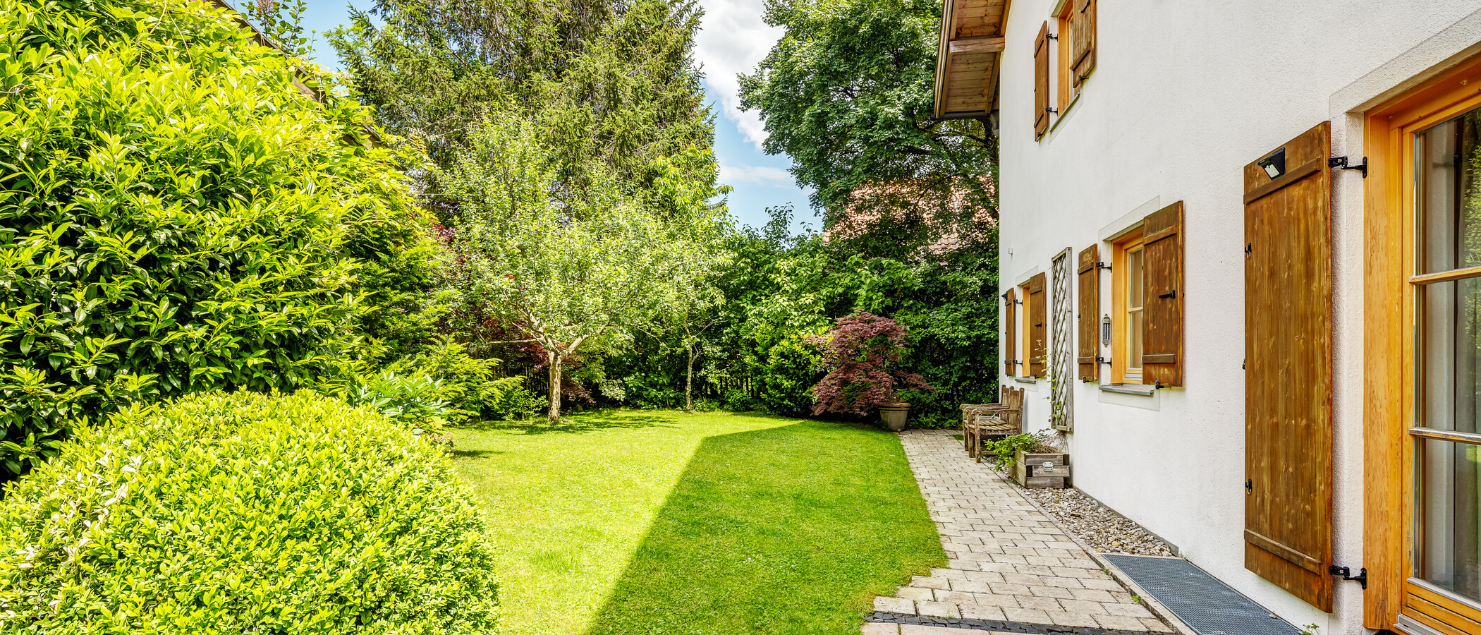 maison mitoyenne Schäftlarn 03 jardin 13045