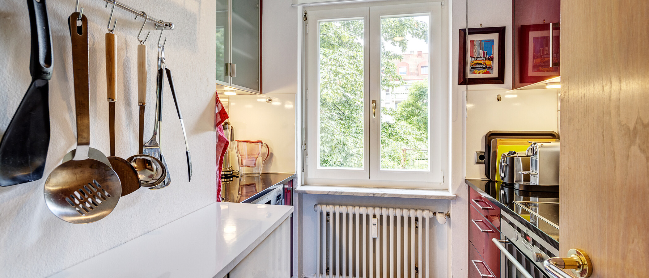 appartement München Schwabing-Nord (zw. Belgrad- & Leopoldstraße) 01 cuisine 13047