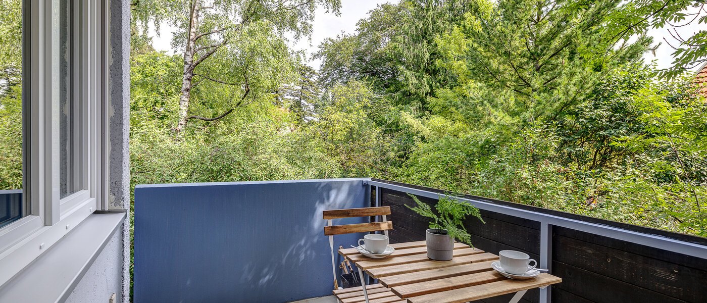 appartement style maisonnette München Pasing 01 balcon 13062