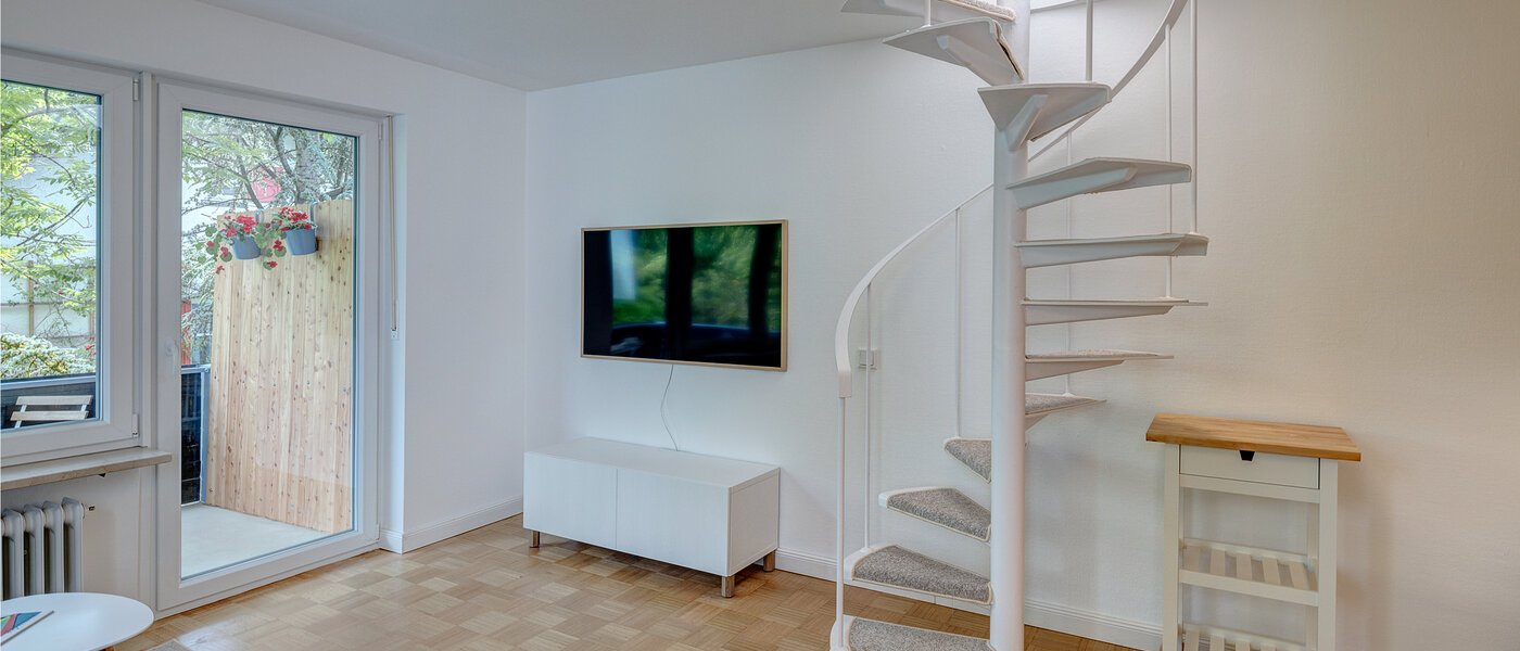 appartement style maisonnette München Pasing 03 pièce à vivre 13062