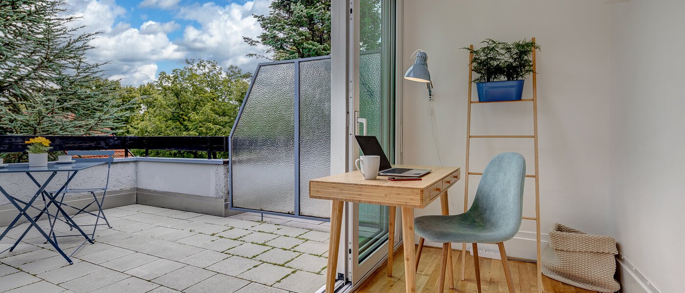 appartement style maisonnette München Pasing 01 place de travail 13062